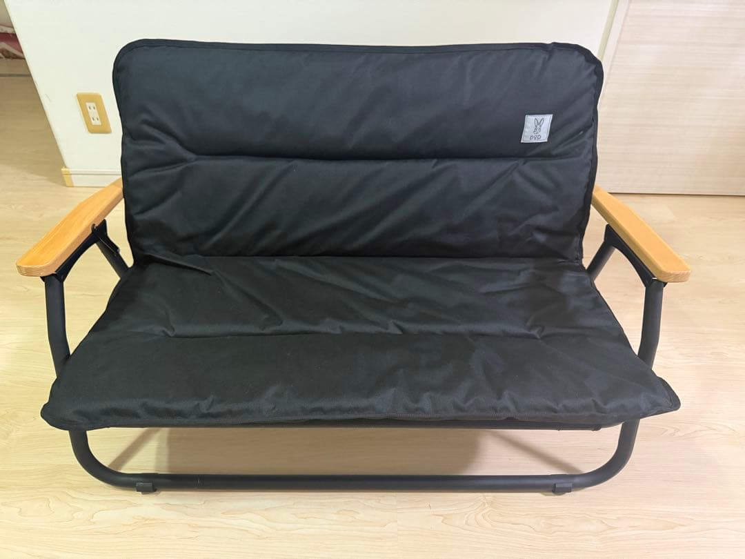 DOD グッドラックソファー ロー ブラック グッドラックソファロー（ブラック） CS2-900-BK - DOD（ディーオー