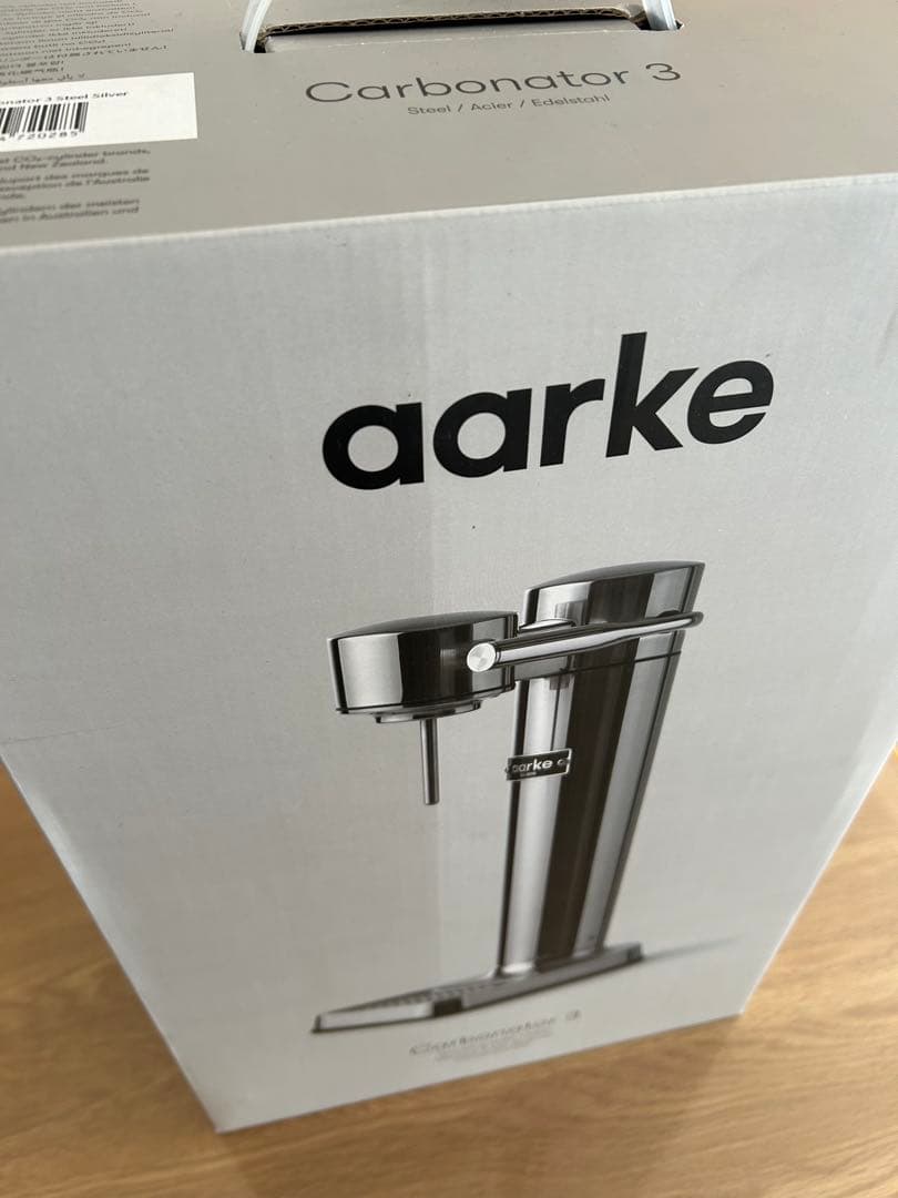 aarke carbonater3 アールケ　ソーダメーカー 国内正規品 アールケ カーボネーターIII マットブラック AARKE