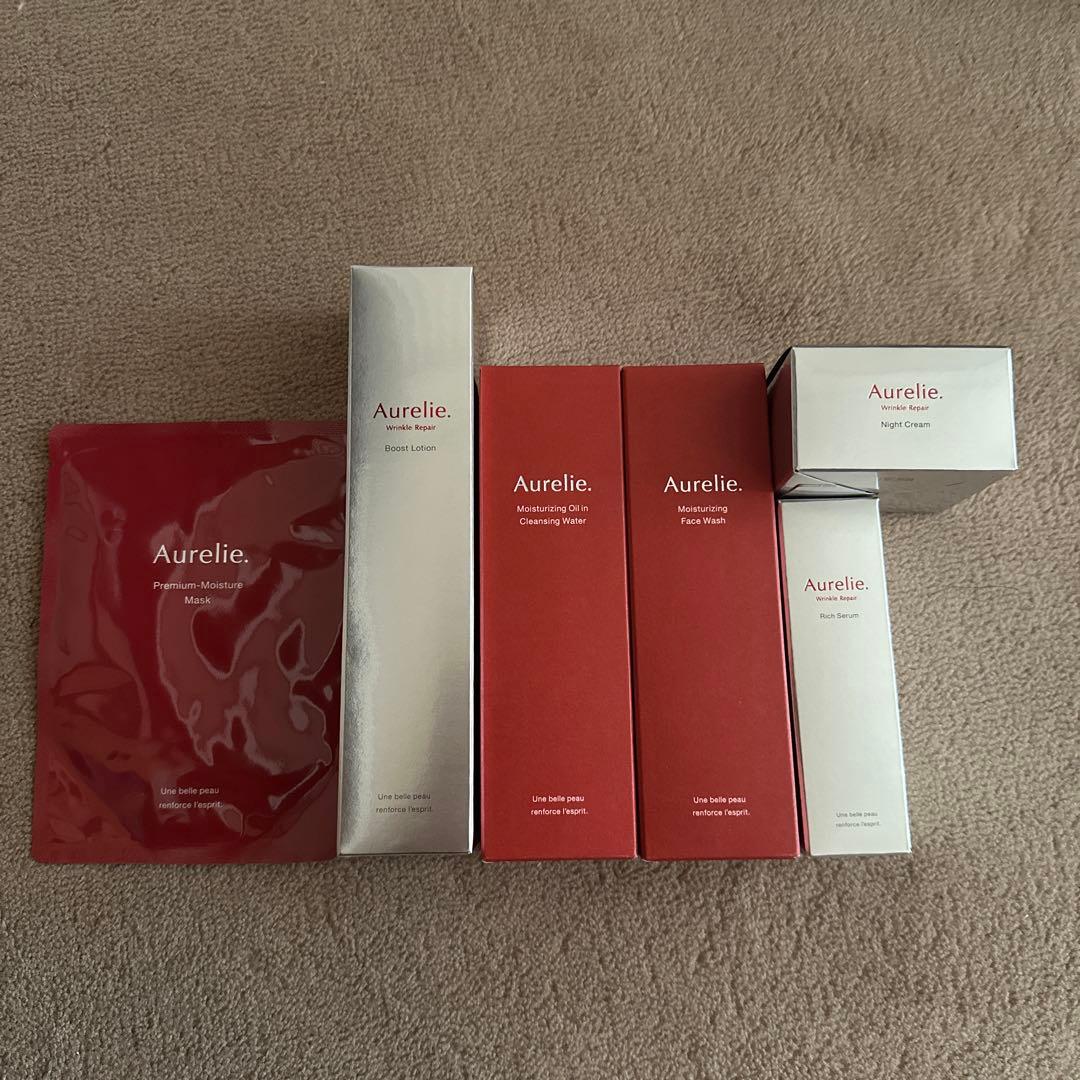 Aurelie.プレミアムエイジング集中ケアコース セット6点セット オレリー Aurelieプレミアムエイジング集中ケアコース6点セット - メルカリ