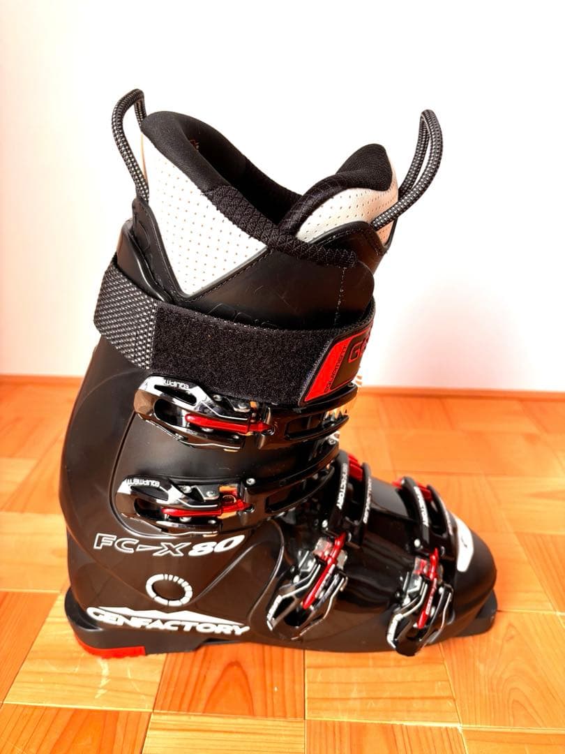 GENFACTORY 80 スキー靴 ブラック 27〜27.5cm