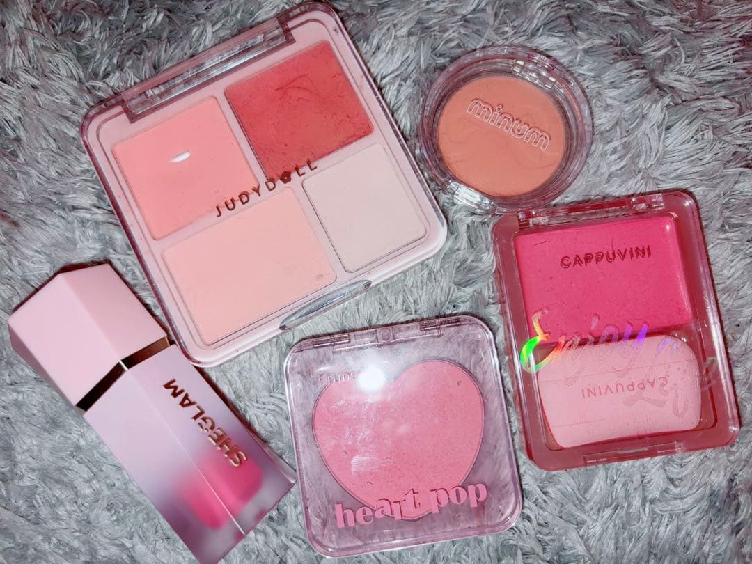 パウダーチークセット 5点 - メルカリ