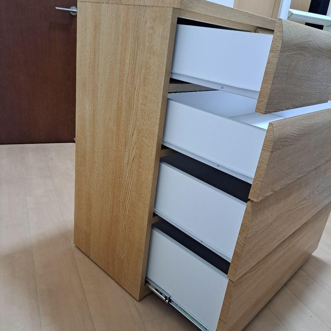 ニトリ 5段ローチェスト ライトブラウン - メルカリ