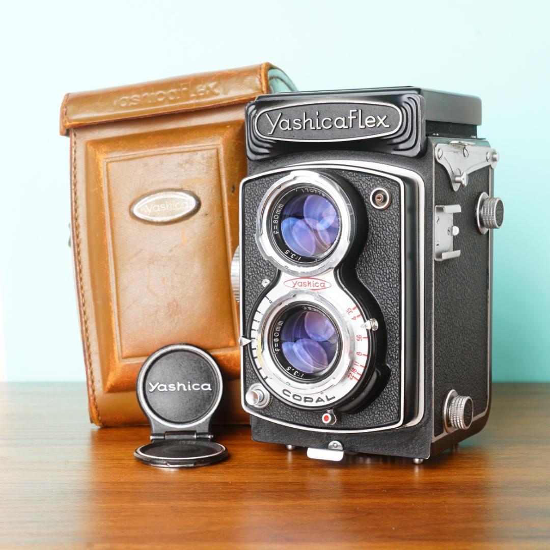 完動品◎YASHICAFLEX C型 二眼レフ フィルムカメラ #15 YASHICA（ヤシカ） 完動品◎YASHICAFLEX C型 二眼レフ フィルムカメラ