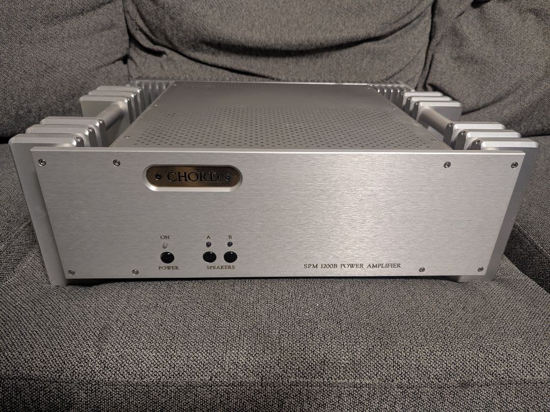 CHORD SPM1200B ステレオ パワーアンプ We want you to know more about the amazing amplifier sound of
