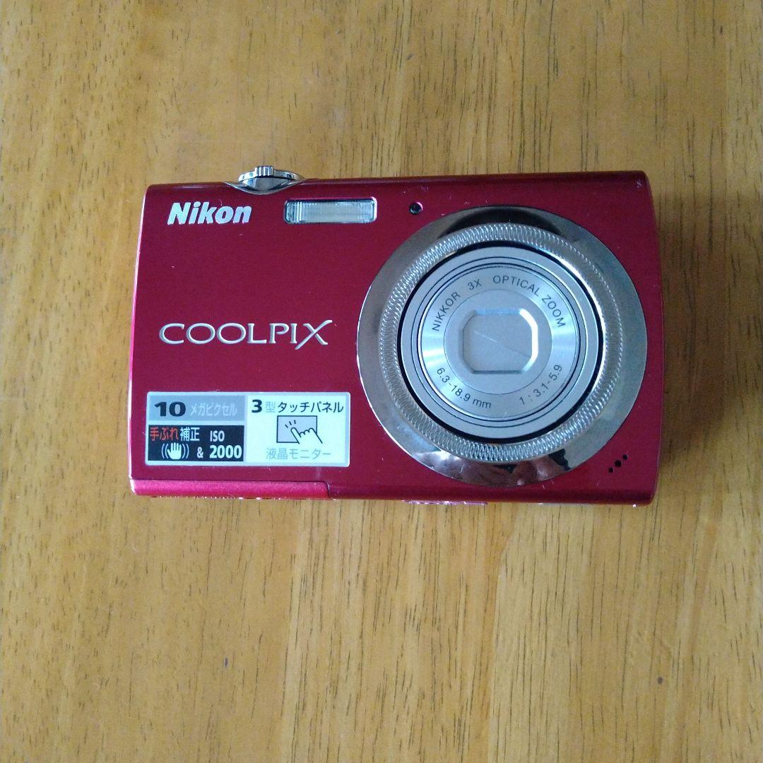 Nikon COOLPIX S230 レッド 10メガピクセル - メルカリ
