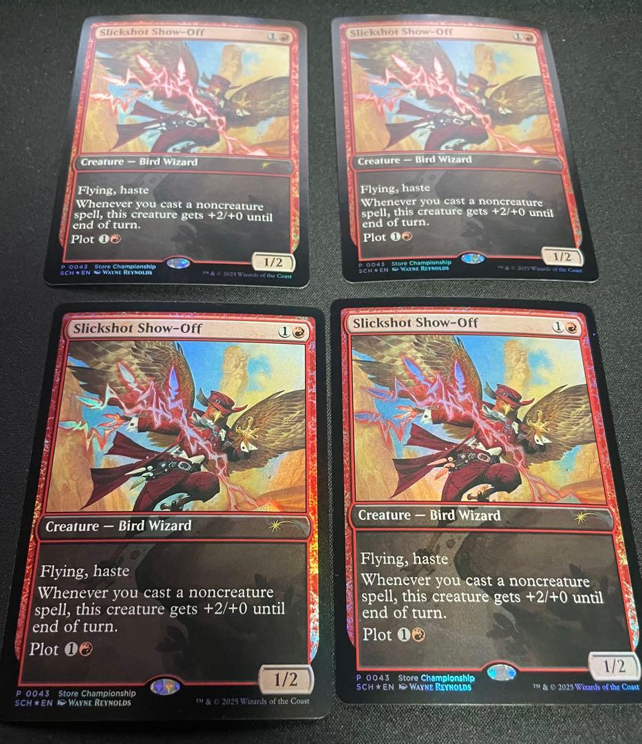 精鋭射手団の目立ちたがり プロモfoil 4枚セット 英語 - メルカリ