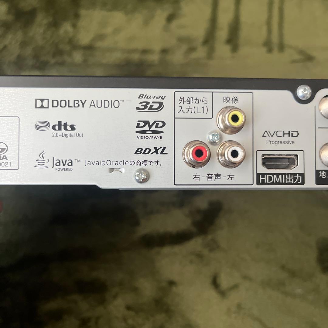 SHARP BD-NW520 ブルーレイレコーダー 動作確認済み 取説リモコン有