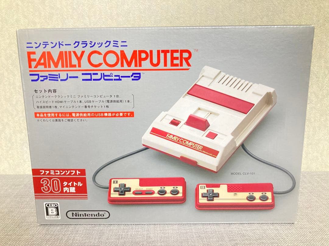 新品 ニンテンドークラシックミニ HDMI接続 30タイトル CLV-101 - メルカリ