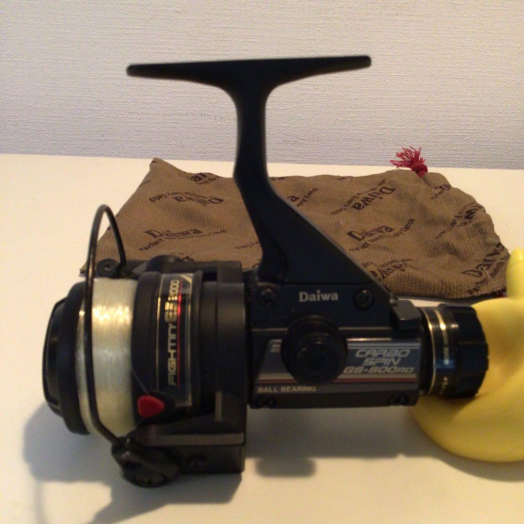 Daiwa カーボン スピニングリール GS-800RD 未使用品 ライン付き