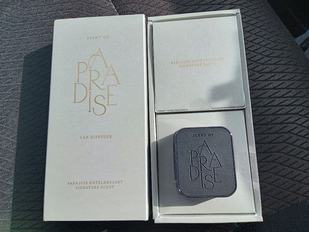 韓国パラダイスシティ カーディフューザー 芳香剤 - メルカリ