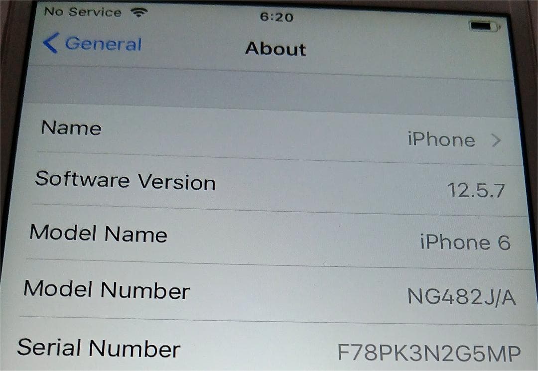 docomo docomo iPhone 6 Silver - 極上状態 99% バッテリー iPhone 6