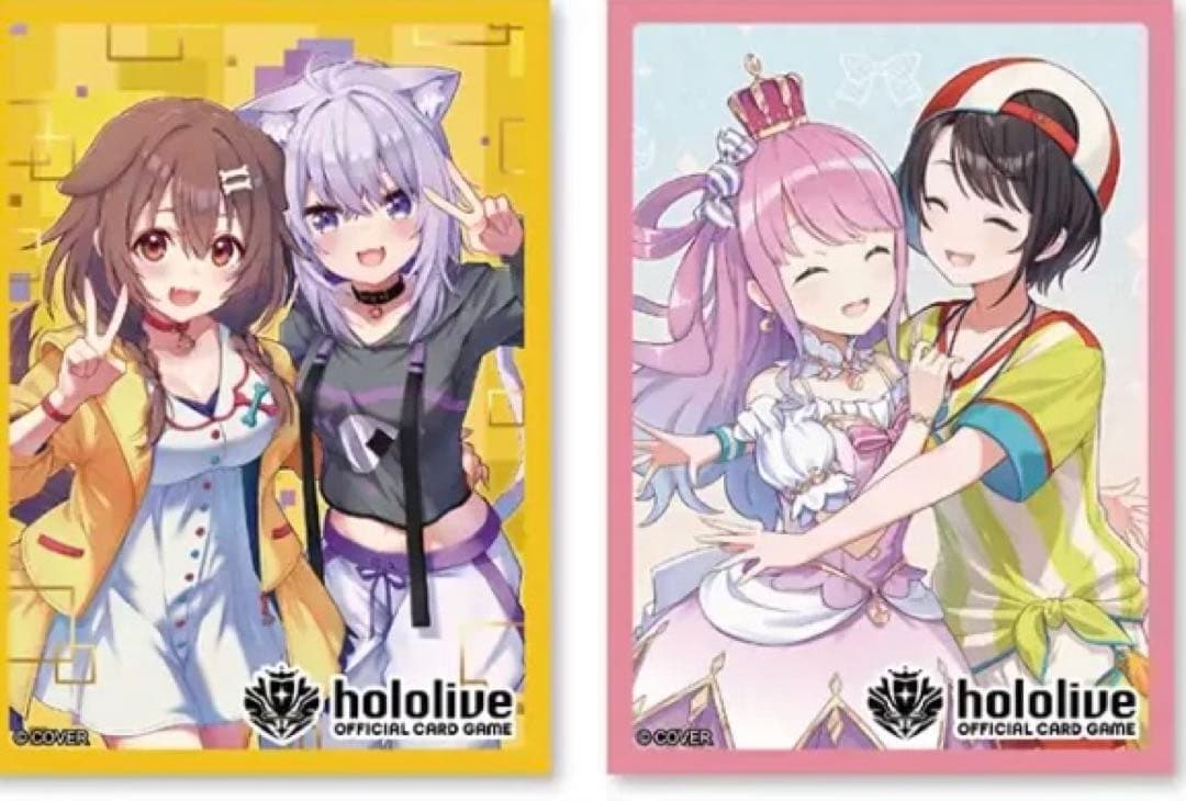 ホロカスリーブセットEX Vol.1猫又おかゆ＆戌神ころね大空スバル＆姫森