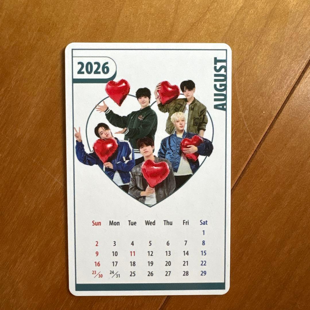 TREASURE ユニット トレカ 会場 2026年もトレジャーと一緒 カード