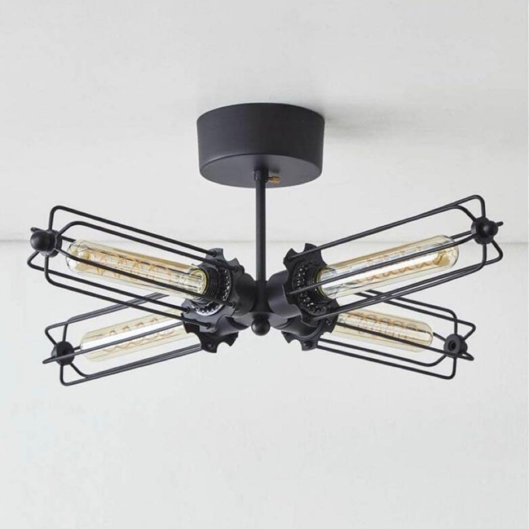 美品 ジャーナルスタンダードファニチャー シーリングライト ウィンチェスター4 journal standard Furniture/ジャーナルスタンダードファニチャー