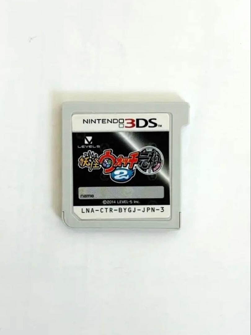 3DS 妖怪ウォッチ 元祖 ソフト」カセットのみ 動作確認済 即購入OK