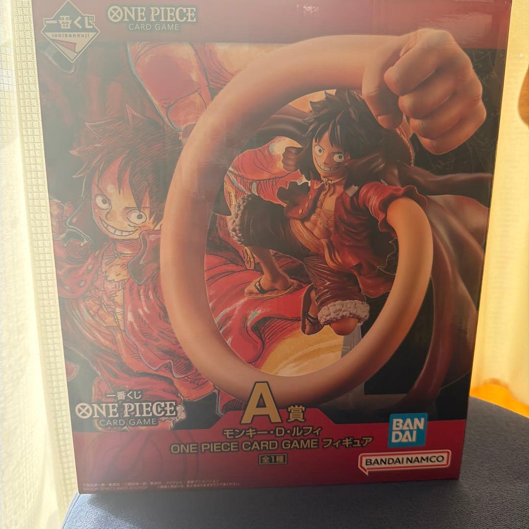 一番くじワンピースCARD GAME A賞モンキー・D・ルフィ フィギュア