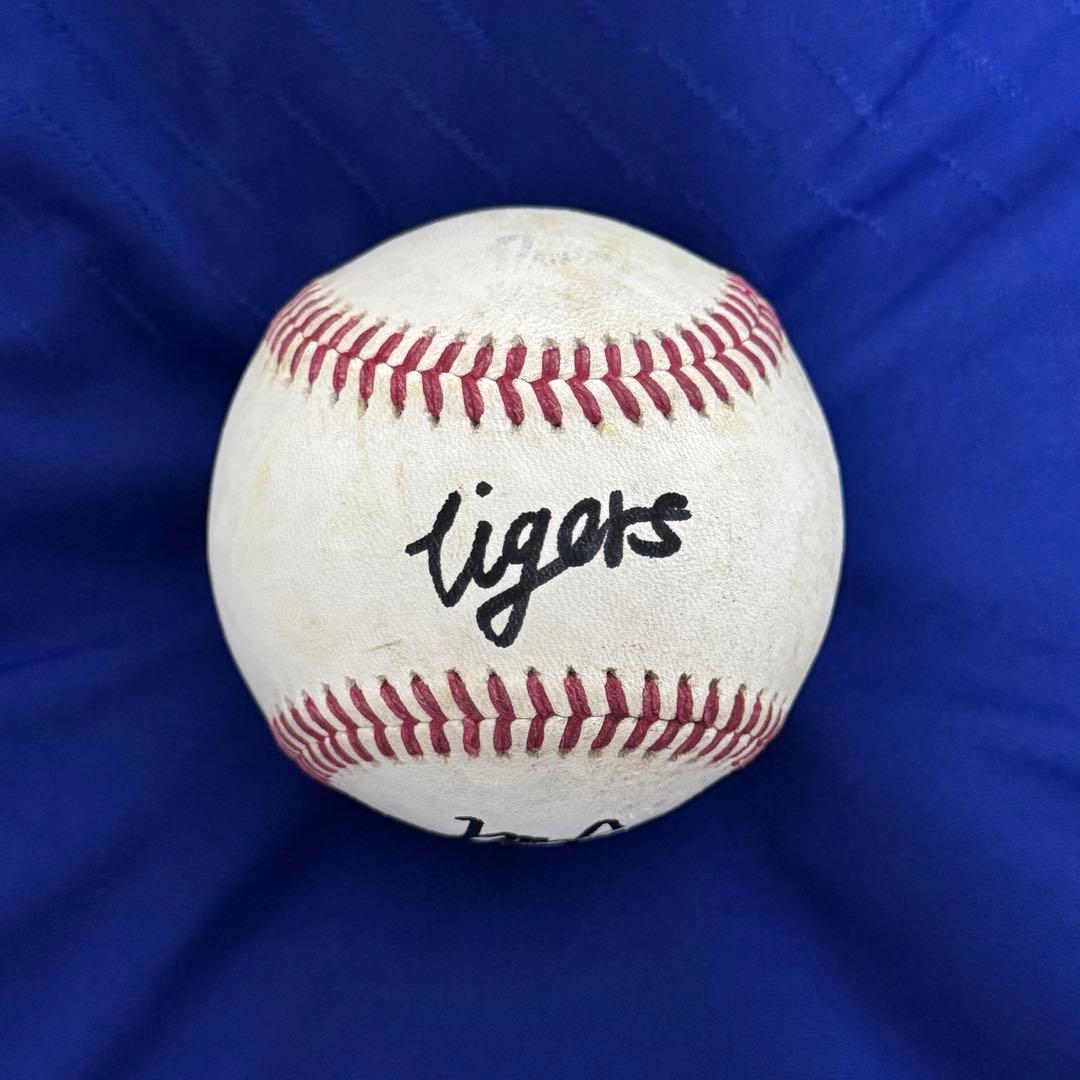 阪神タイガース 立石正広 9 直筆サインボール 沖縄キャンプ 森下翔太