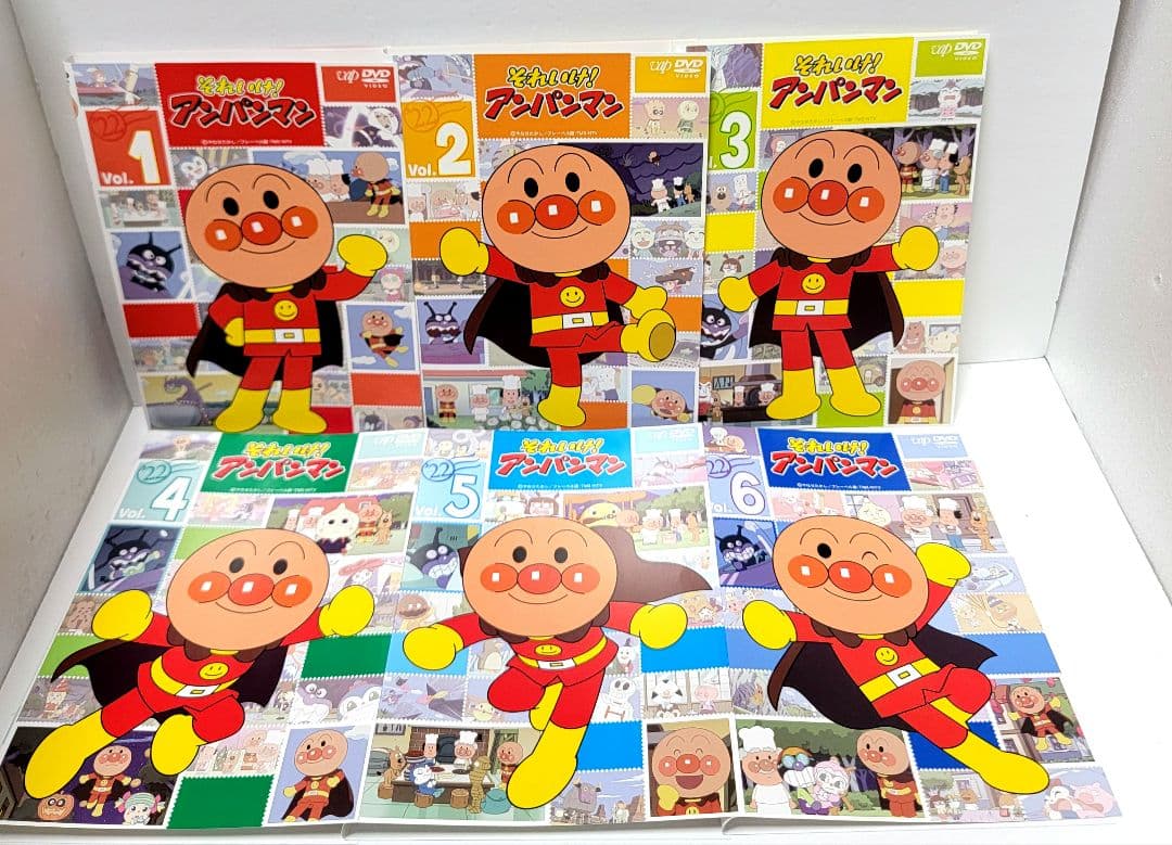 それいけ！アンパンマン 『'22』DVD 全6巻セット - メルカリ