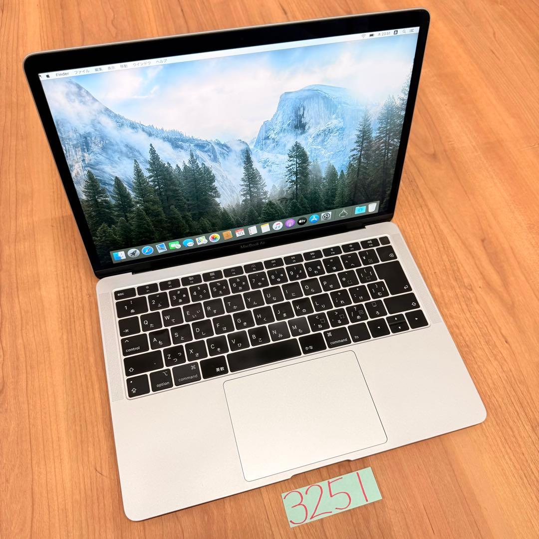 MacBook Air 13インチ 2018 SSD256GB 管理番号3251 - メルカリ
