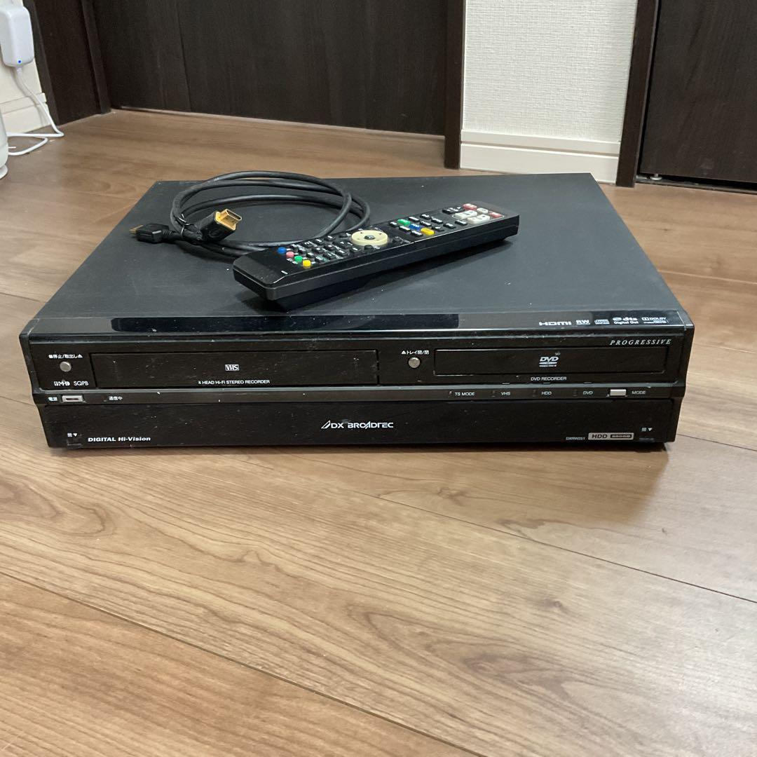 DXアンテナHDD搭載ビデオ一体型DVDレコーダー DXRW251 - メルカリ