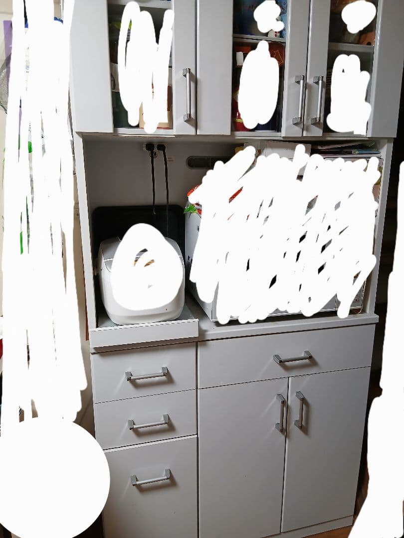 ホワイトキッチン収納キャビネット fy-0150ban.jpg