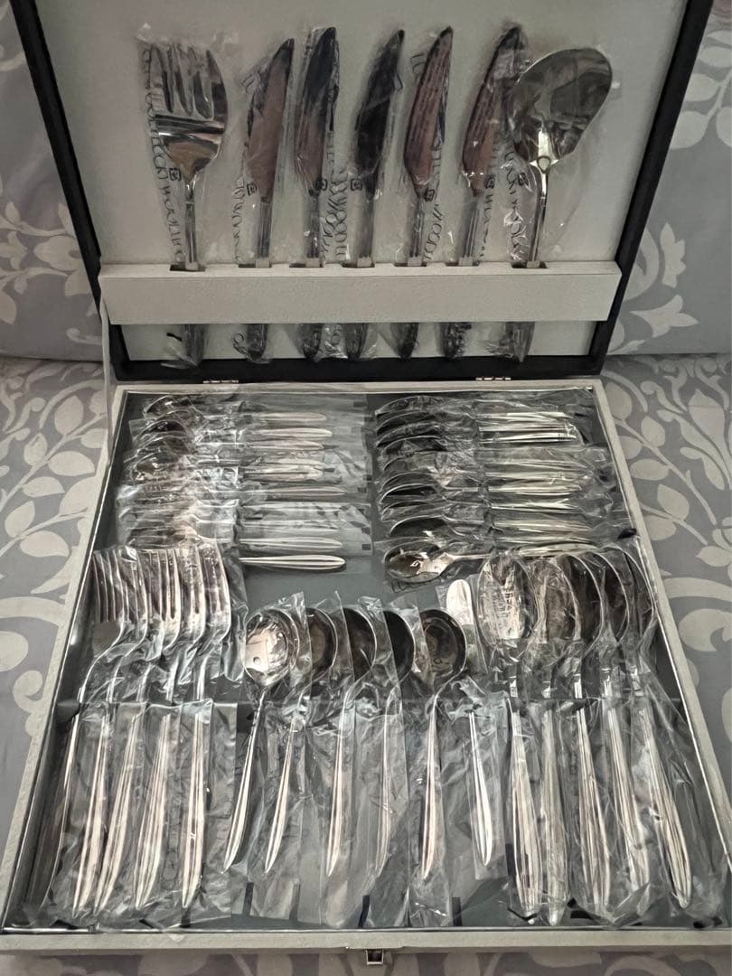 ラッキーウッド カトラリーセット　グラーツ　ディナーセット〈43本セット〉 LUCKY WOOD（ラッキーウッド） カトラリーセット ナイフ フォーク