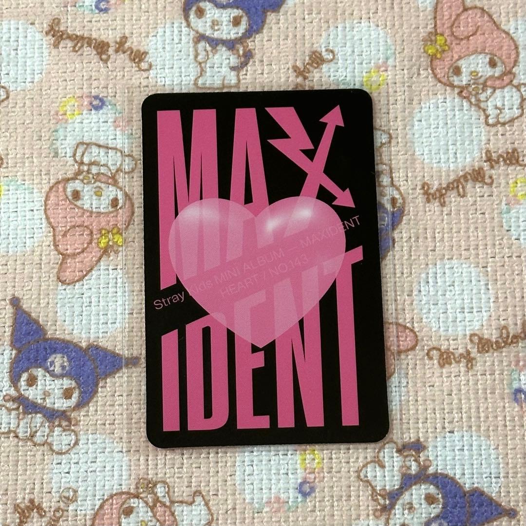 straykids スキズ maxident ハート リノ トレカ - メルカリ