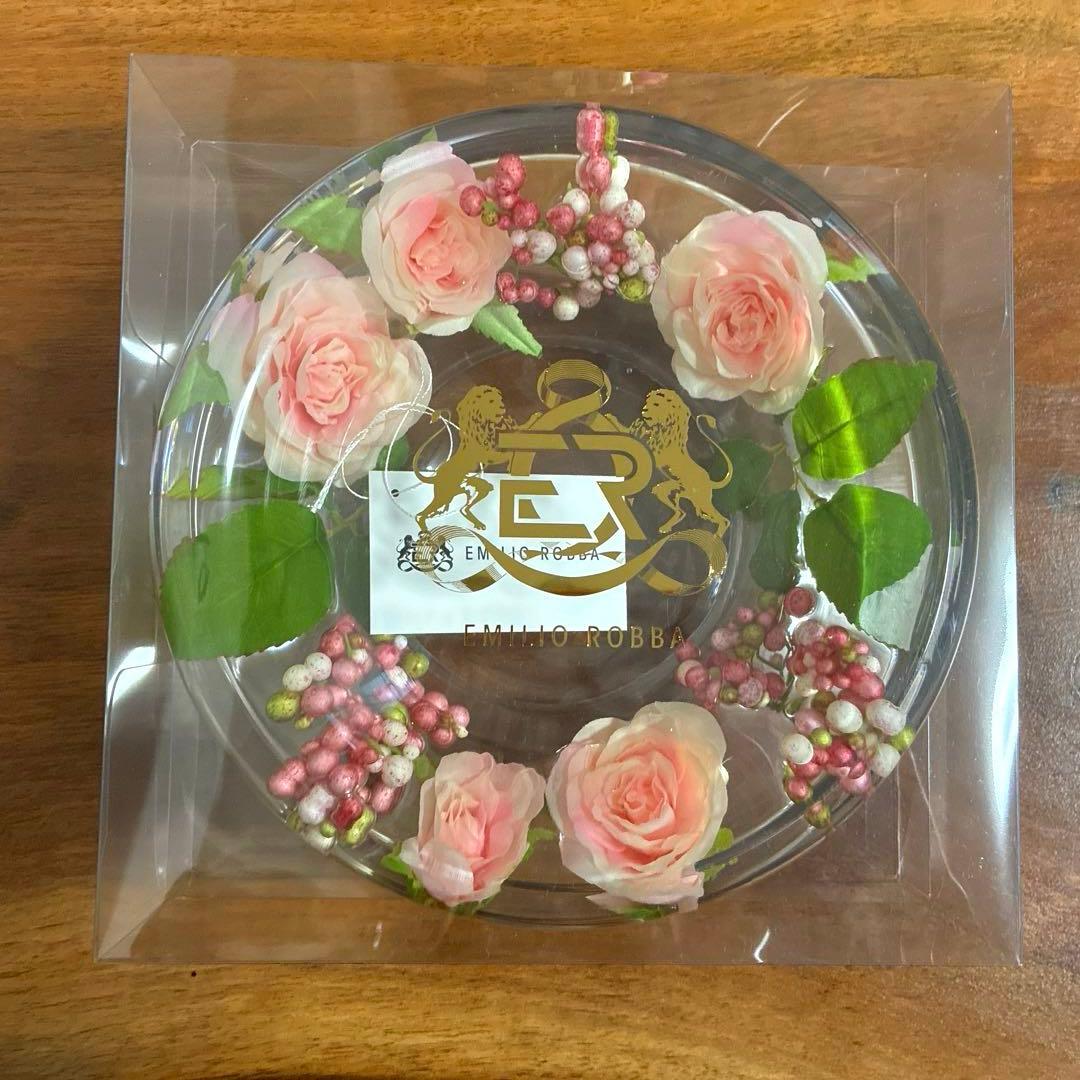 EMILIO ROBBAエミリオロバ フラワーボウル ローズ 新品 - メルカリ