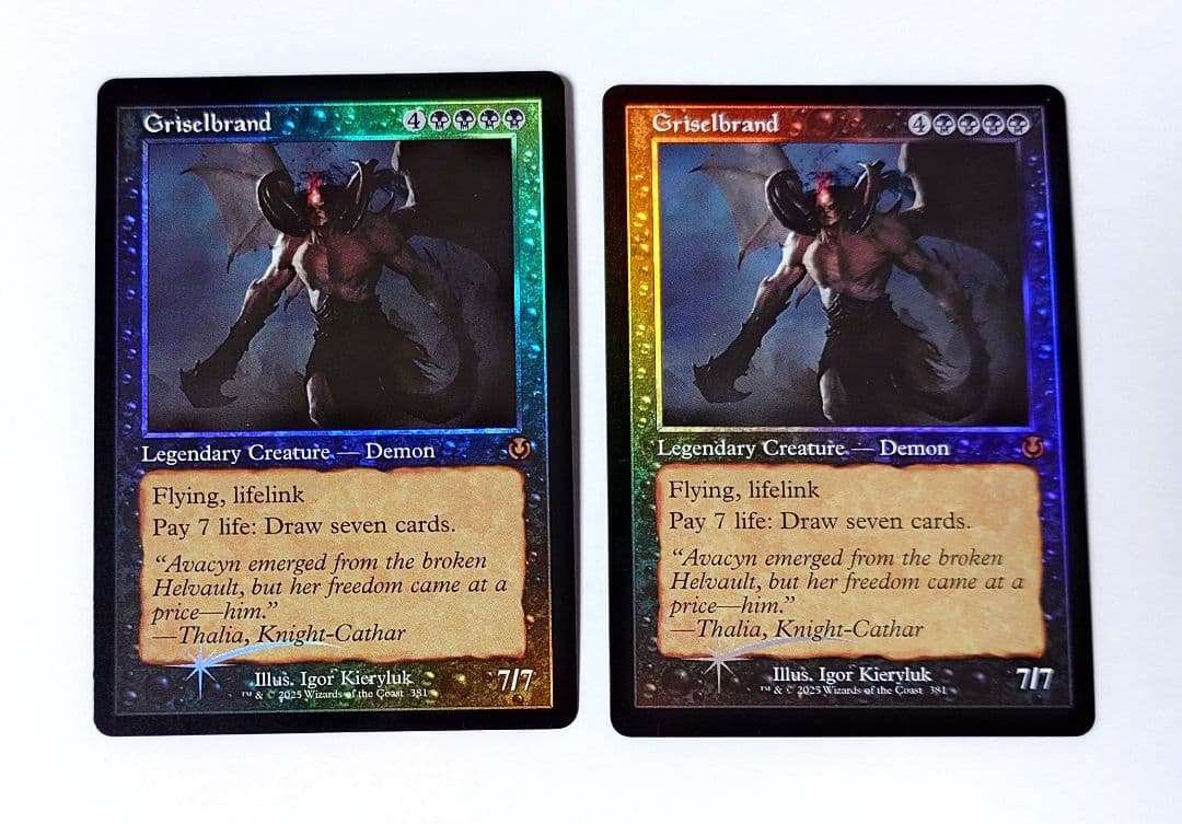 MTG グリセルブランド FOIL 英語版 旧枠 4枚セット - メルカリ