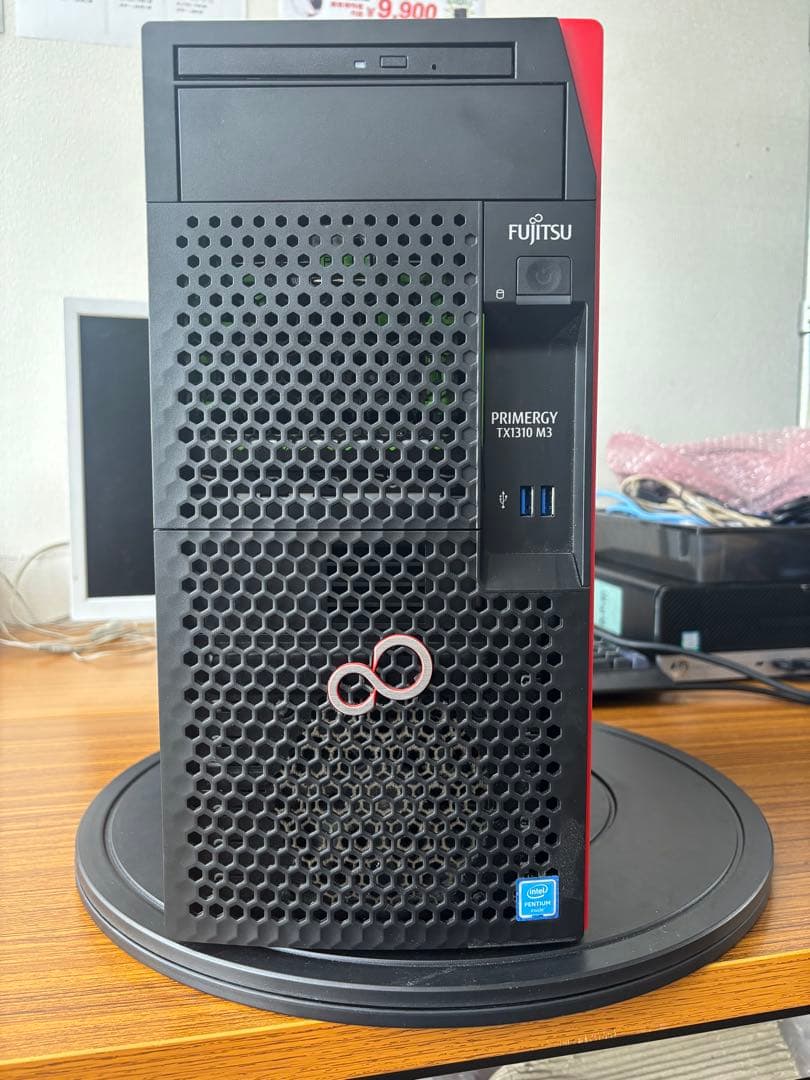 Fujitsu PRIMERGY TX1310 M3 PC サーバー SSD装着 - メルカリ