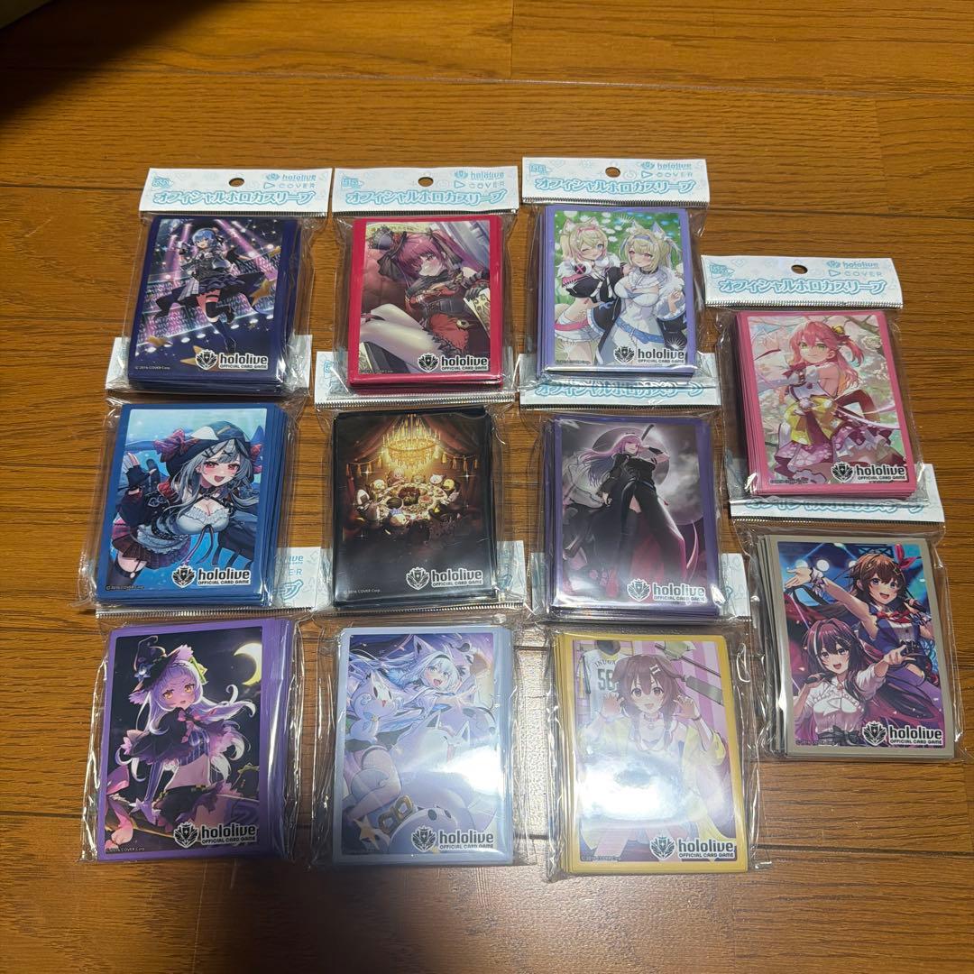 オフィシャルホロカスリーブ　まとめ売り hololive OFFICIAL CARD GAME オフィシャルホロカスリーブ | hololive