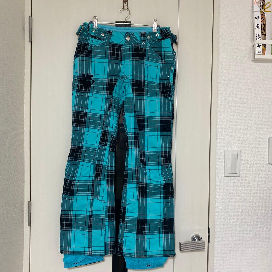 バートン　スキーウェア　チェックパンツ BURTON（バートン） チェック柄 スノーボード ウェア 上下セットアップ