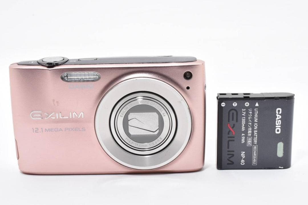 カシオ CASIO EXILIM EX-Z400 ピンク ＃A448 - メルカリ
