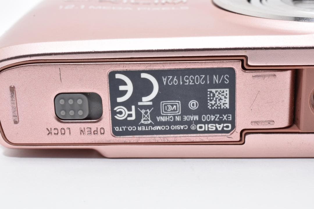 カシオ CASIO EXILIM EX-Z400 ピンク ＃A448 - メルカリ