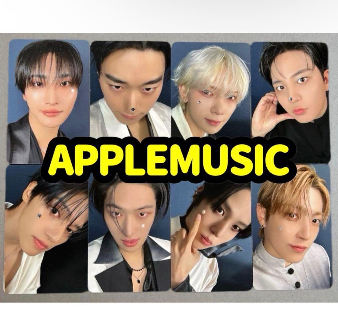ATEEZ アチズ APPLEMUSIC トレカ コンプ - メルカリ