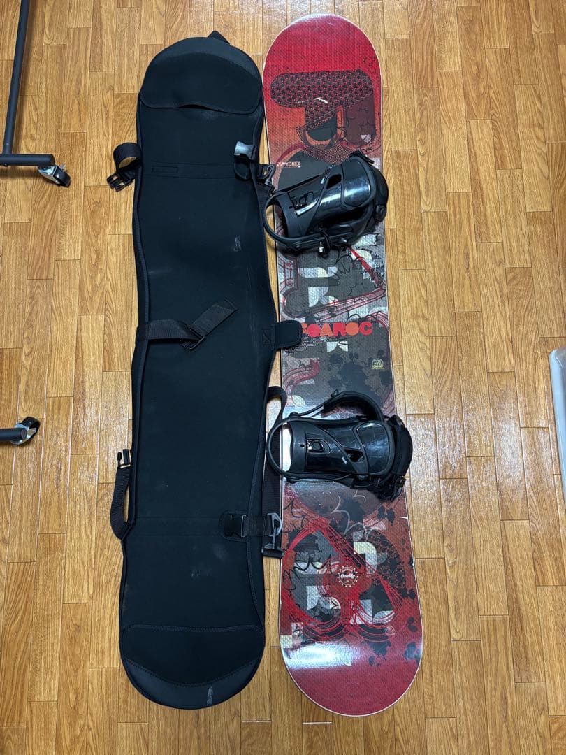 直接 着払い】YONEX FOAROC スノーボード ビンディング付き 155 - メルカリ