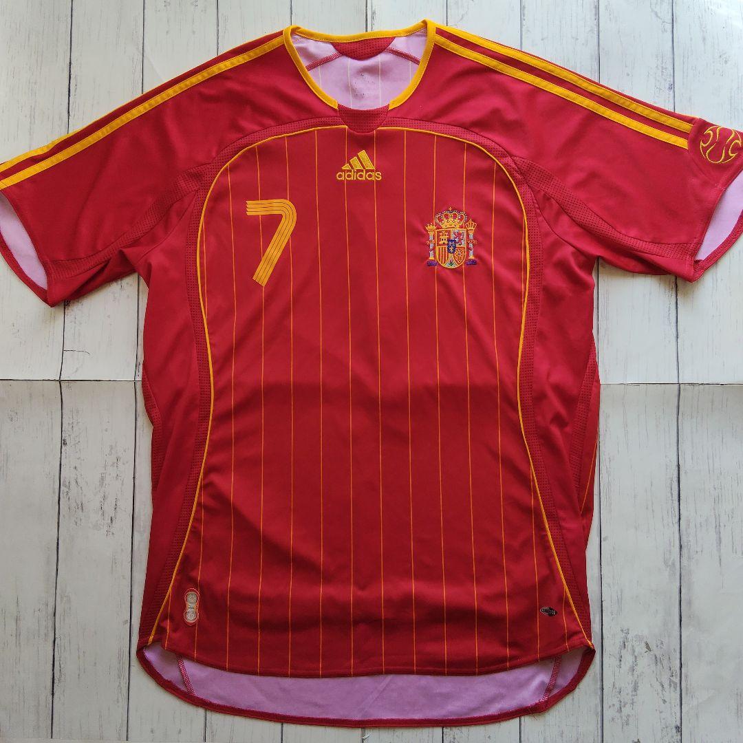 adidas スペイン代表 ラウール 背番号7 05/06 ユニフォーム - メルカリ