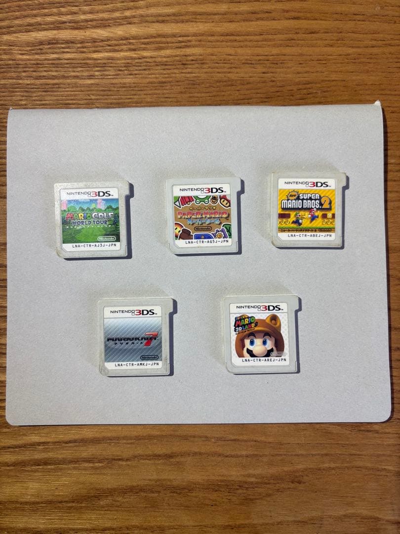 マリオ 3DSゲームソフト 5本セット - メルカリ