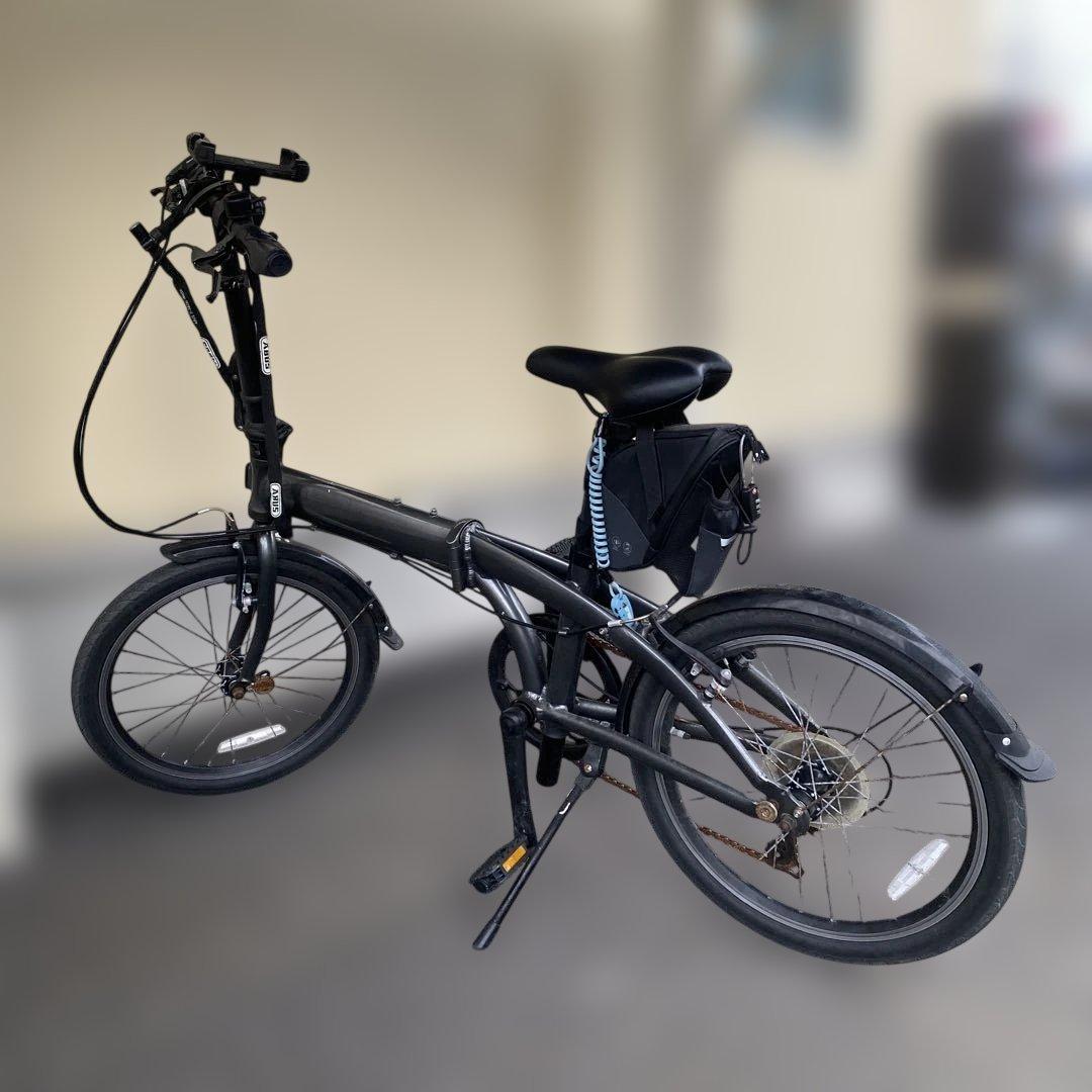 折りたたみ自転車 ブラック tern - メルカリ