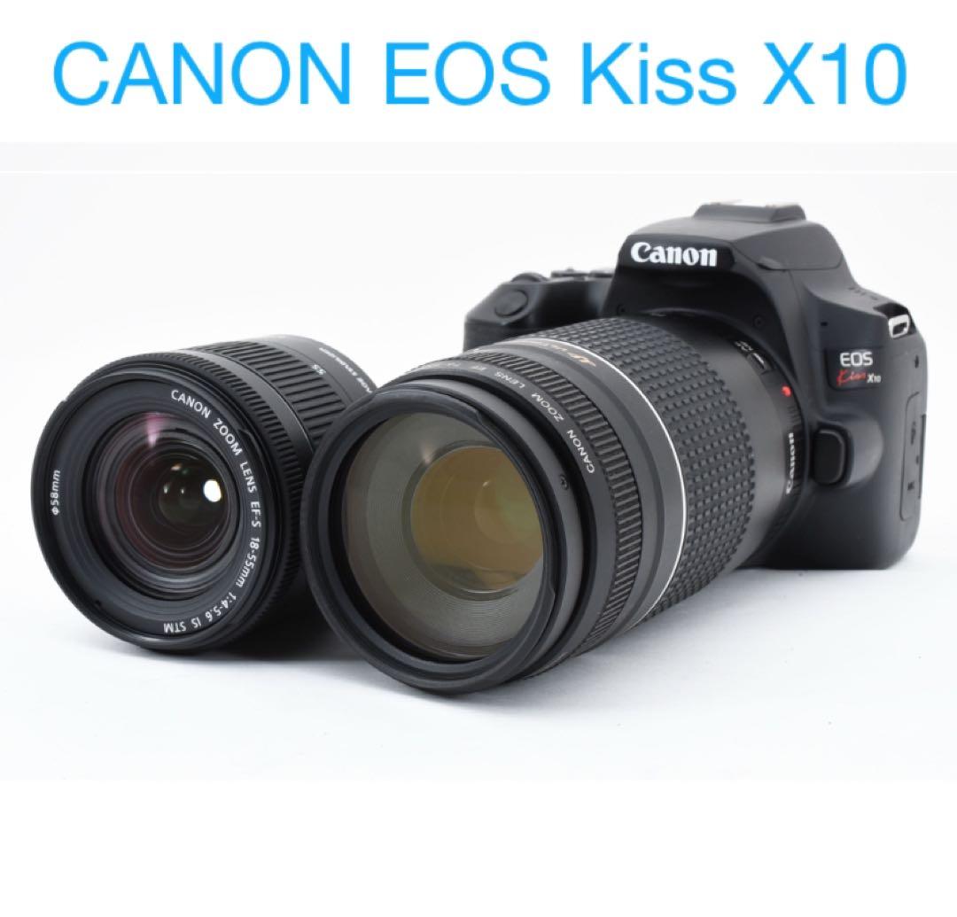 canon kiss x10 デジタル一眼レフカメラ標準&望遠ダブルレンズセット Amazon | Canon デジタル一眼レフカメラ EOS Kiss X10 ダブルズーム