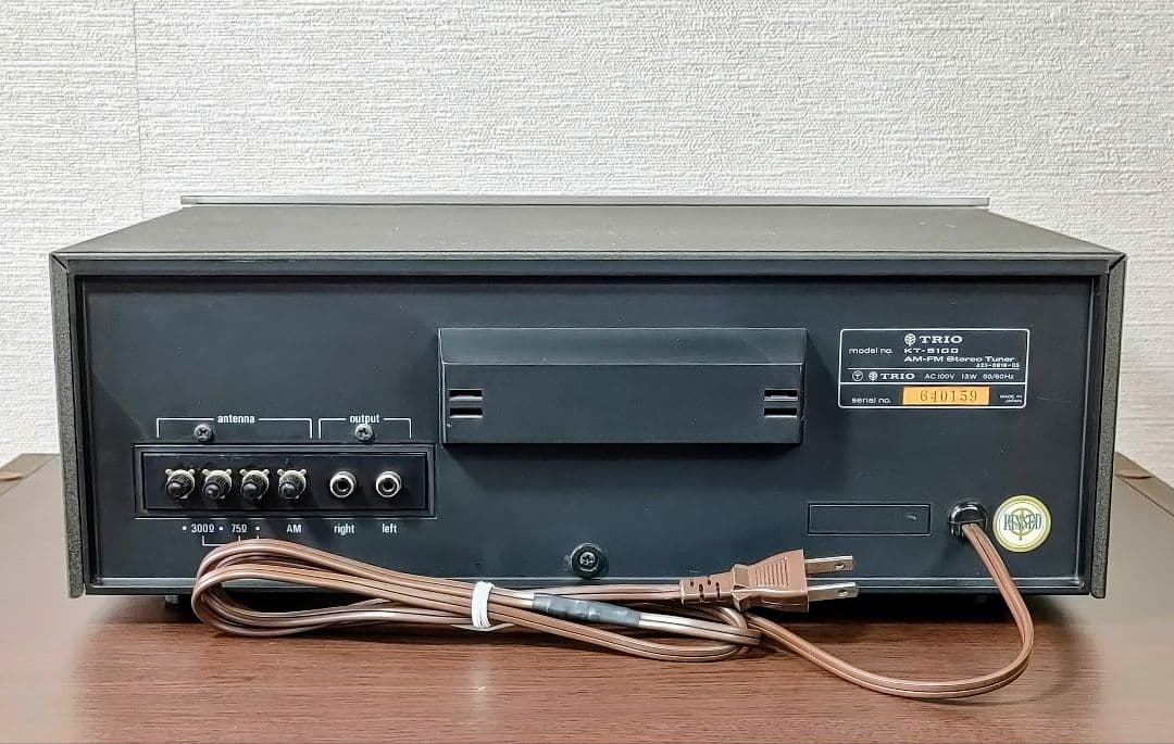 トリオ TRIO AM-FM ステレオチューナー KT-5100 - メルカリ