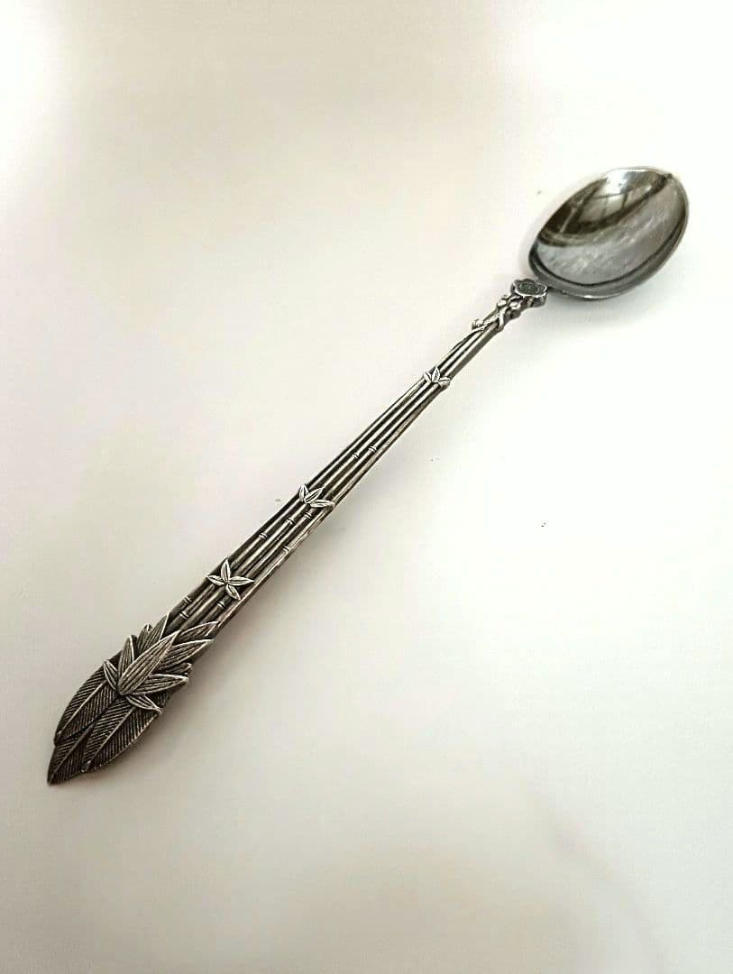 尚美堂 純銀製アンティークスプーン 松・竹・梅柄 - メルカリ