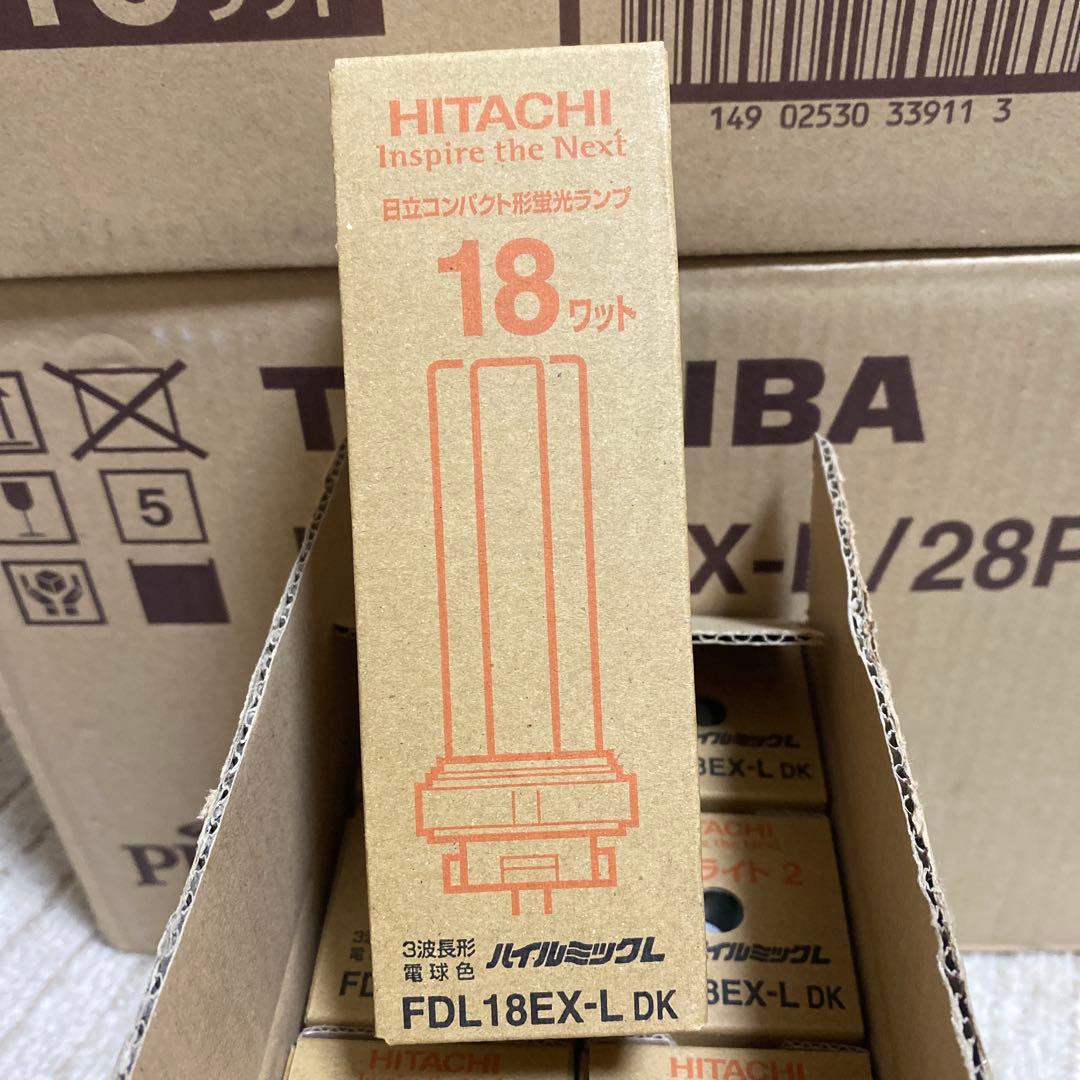 日立コンパクト型蛍光ランプ18Wパラライト2 【1箱10個入✖️2箱】20個 Amazon | 日立 コンパクト形蛍光ランプ 《パラライト2》 18W 3波長形