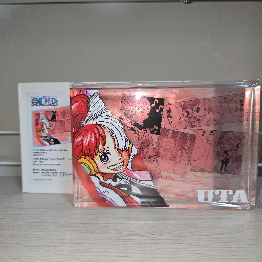 ワンピース アクリルブロック ウタ - メルカリ