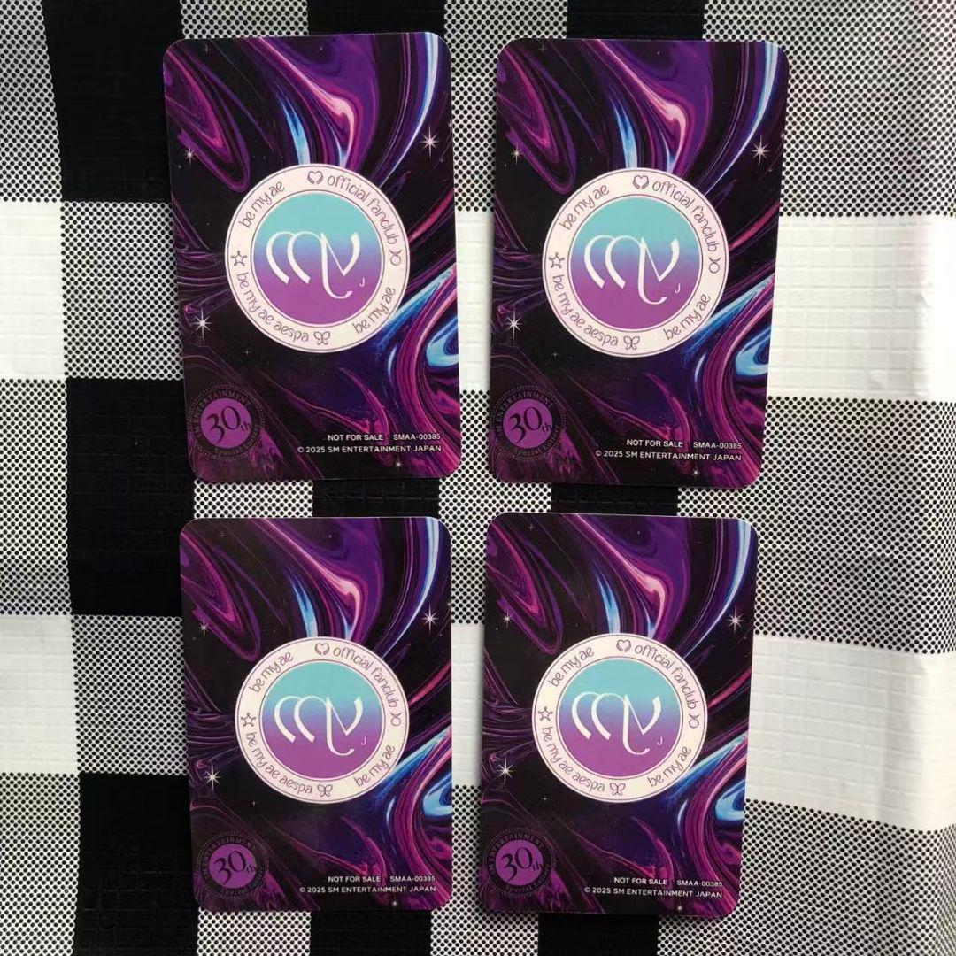 aespa smtown SM30周年 JPFC 抽選 特典 トレカ 全員4枚 - メルカリ