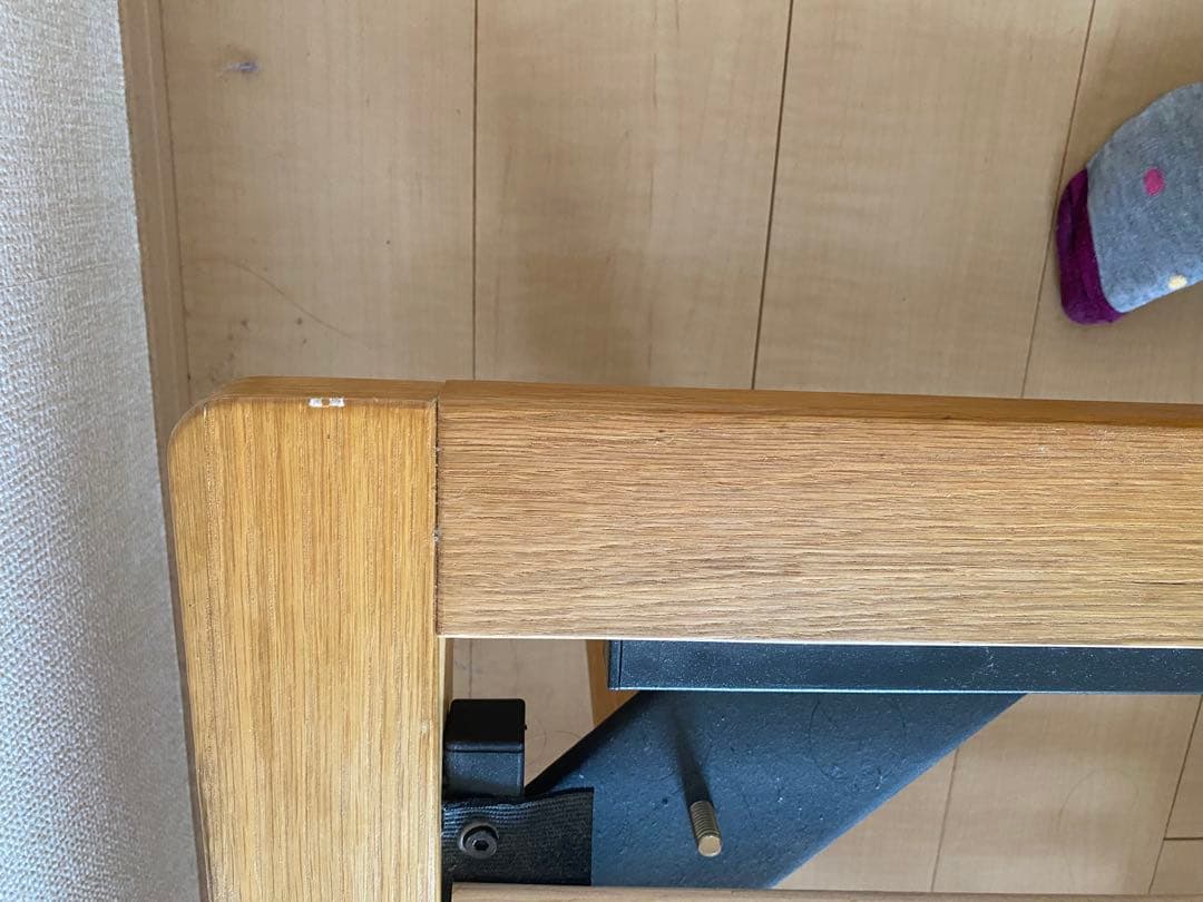 近隣地域限定送料無料❗️無印良品・木製ベッドフレーム オーク材突板