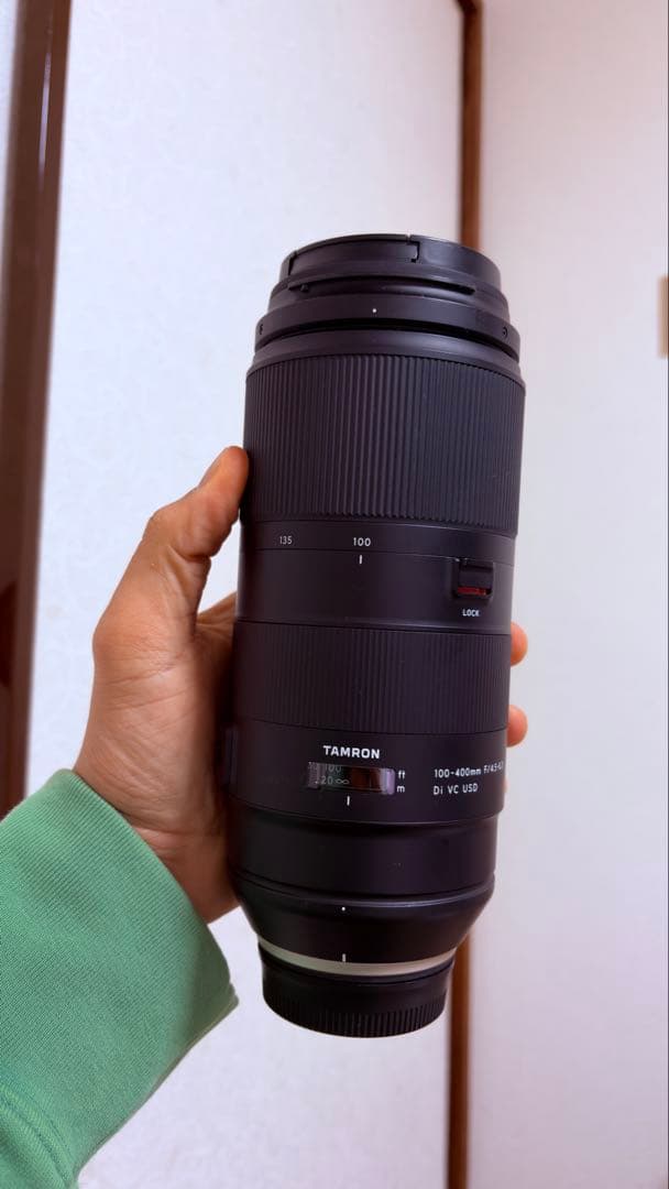 【美品】TAMRON 100-400mm F/4.5-6.3 Di VC USD