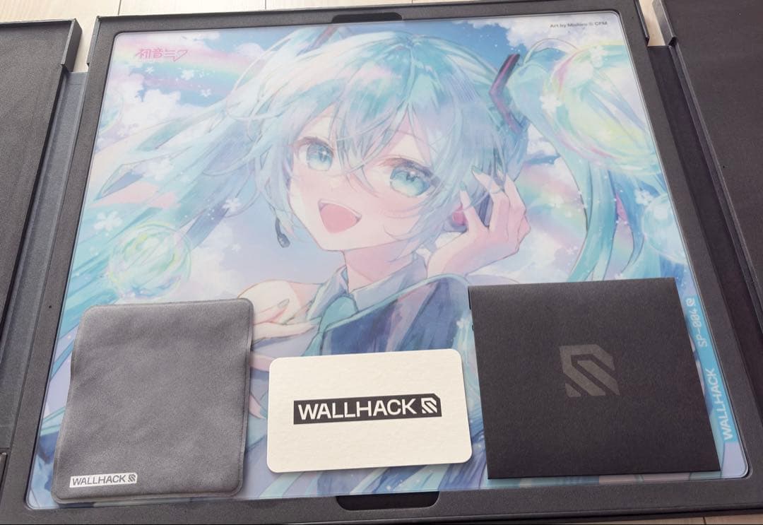 Wallhack × 初音ミク ガラス製ゲーミングマウスパッド – SP-004 Amazon.co.jp: Wallhack/SkyPAD ガラスパッド SP-004 Hatsune Miku