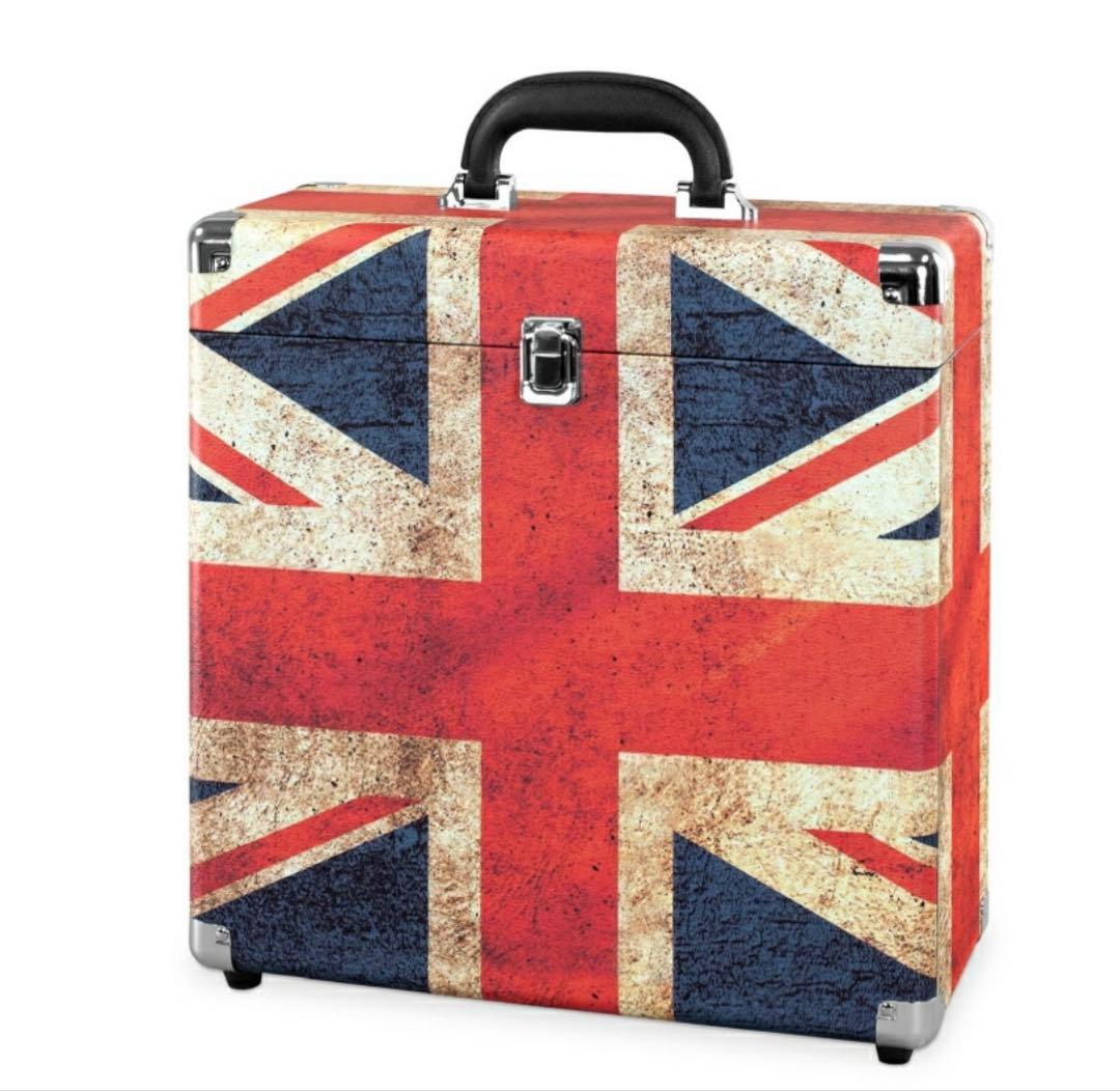 LP&NO1 レコード収納キャリーケース　バッグ　ユニオンジャック LP&NO1 レコード収納キャリーケース バッグ ユニオンジャック - メルカリ