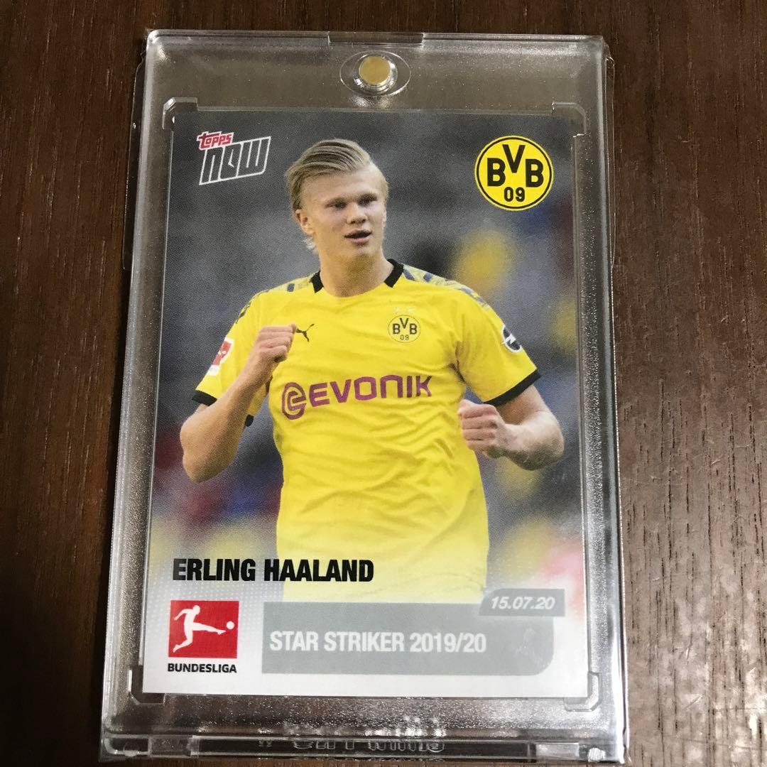 Haaland rc ハーランド ルーキーカード topps now - メルカリ